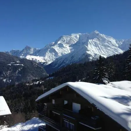 Balcon Piscine Tennis Vue Montagne Saint-Gervais-les-Bains