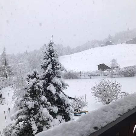 Balcon Piscine Tennis Vue Montagne Apartment Saint-Gervais-les-Bains